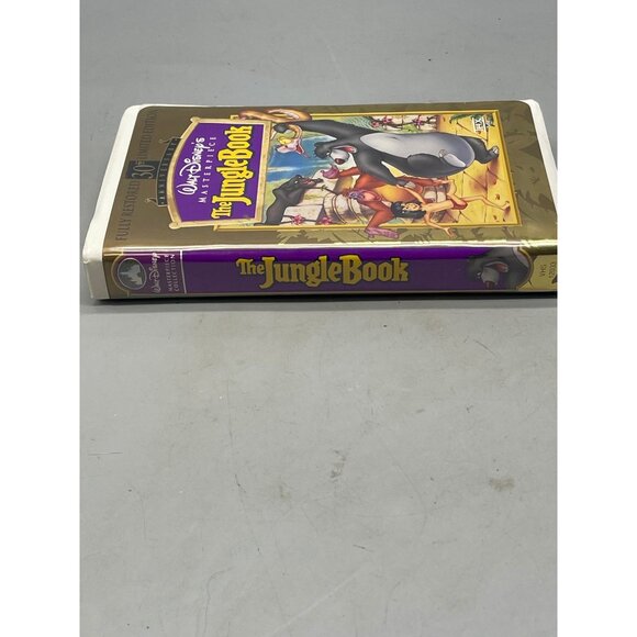 The Jungle Book VHS tape fully restored limited edition rated G 1967 READ - Picture 3 of 4